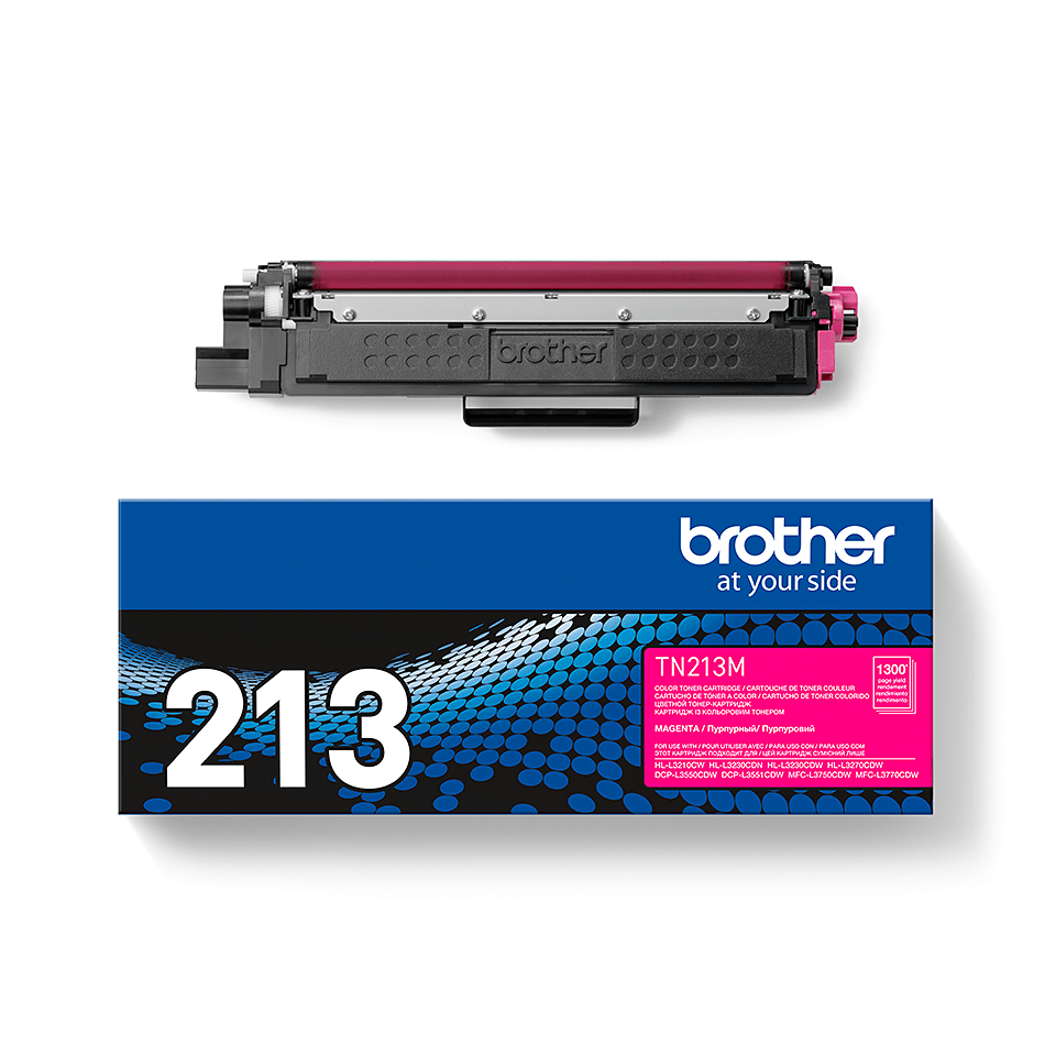 Оригинальный Brother TN213M тонер картридж – пурпурный 3